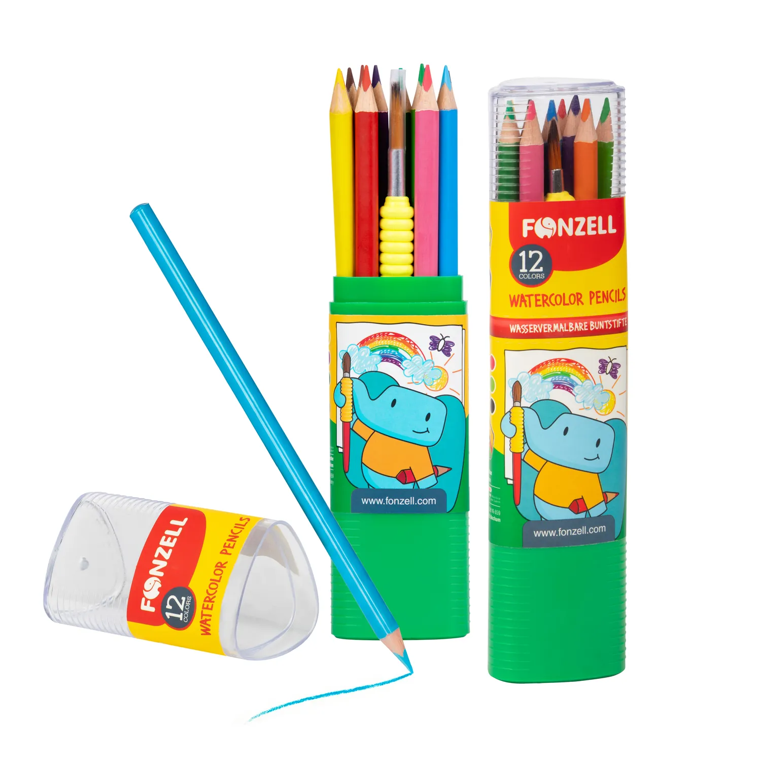 Watercolor pencils