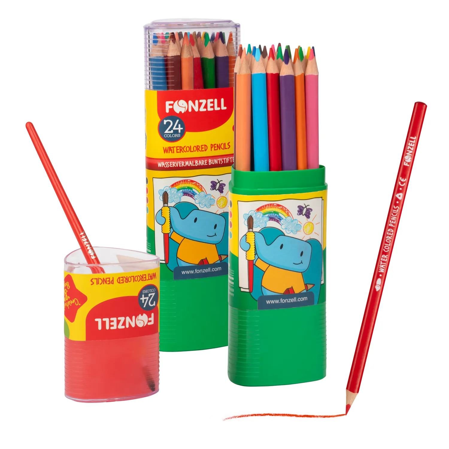 Watercolor pencils