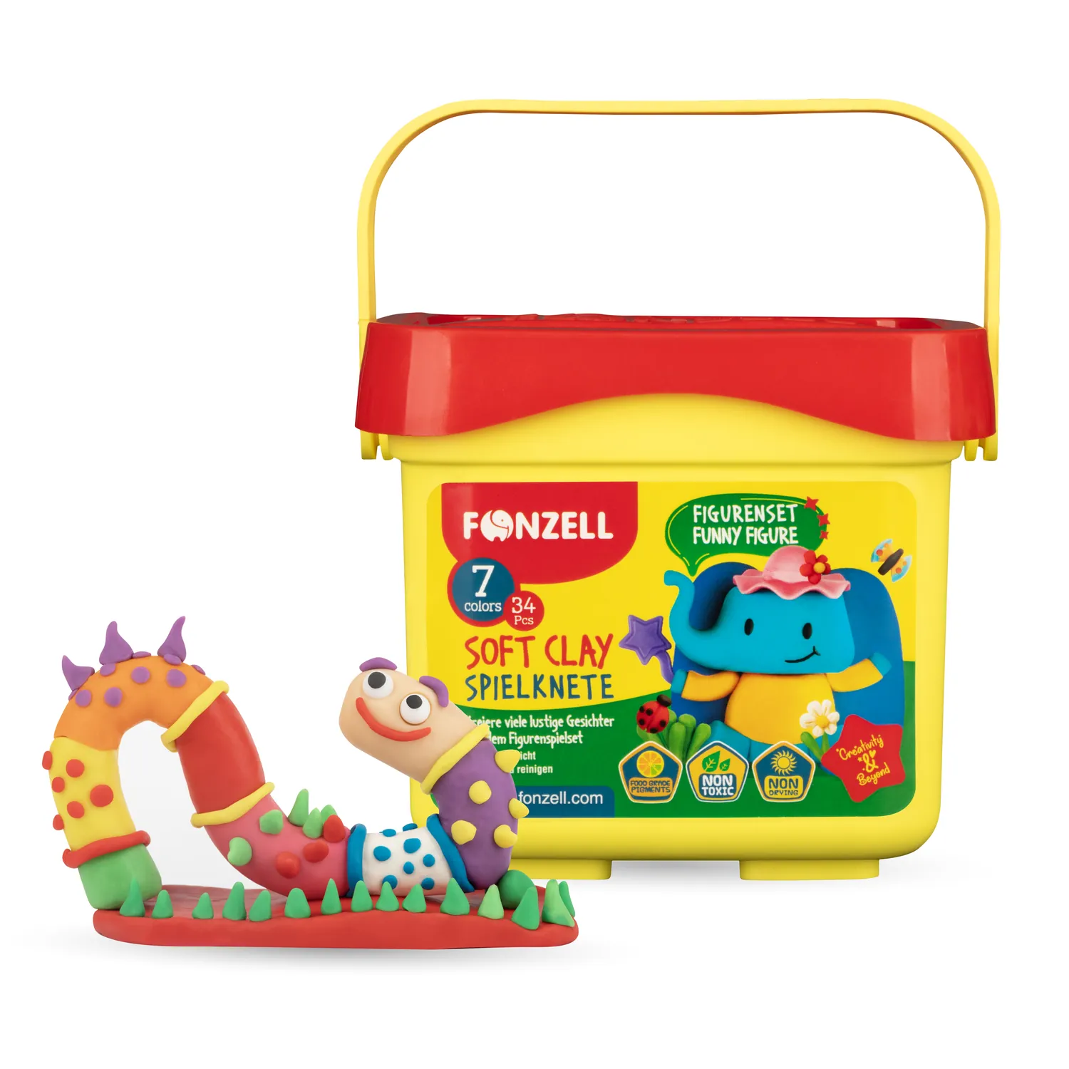 Funny Fiqure Non-Drying SofT Clay