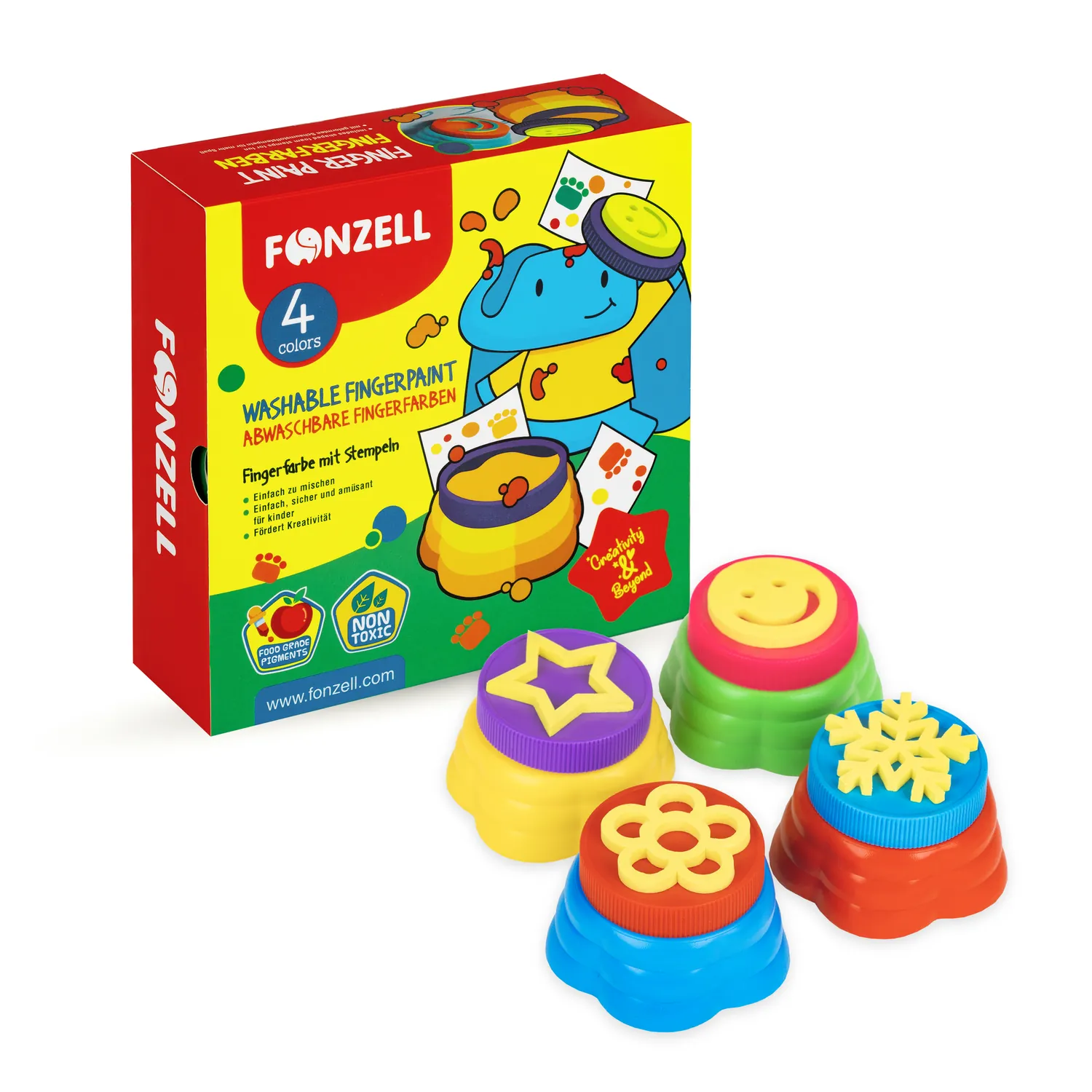 Washable Finger-Paint