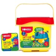 7 Color Soft Clay (Small Funny Figure)