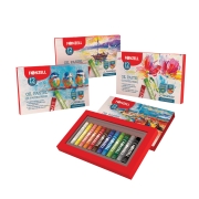 12-Colored oil pastel