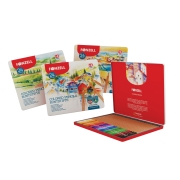 24-Colored Pencils in Tin Box