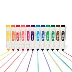 12 Colorful Scented Markers