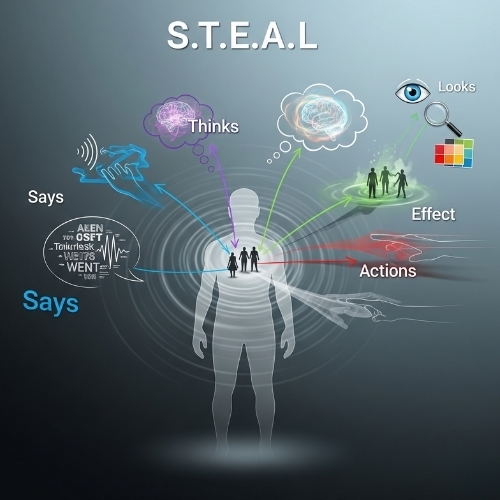 Teaching Characterization with S.T.E.A.L