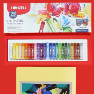 25-Colored oil pastel
