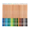 Pink colored pencil from 48-color tin box set for vibrant designs