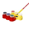 Non-toxic 6-color poster paint safe for children