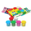 Vibrant 6-color soft clay for modeling, crafting, and school projects
