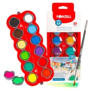 12-Color Watercolor Paint Set