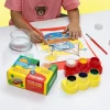 Bright, smooth poster paint set for home and school art activities