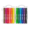 Triangular washable markers for home, school, and creative crafts