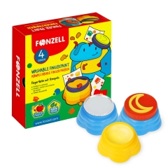 Washable Finger Paints – 4 Safe