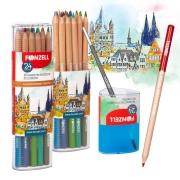 24 Watercolor Pencils in Triangular Box