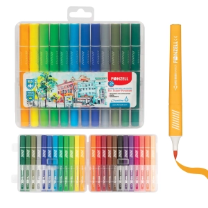 24 Super Brush Markers