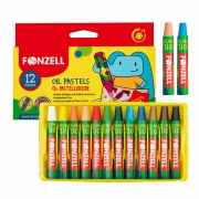 Oil Pastels 12 Colors
