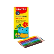 6 Small Colored Pencils Box