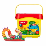 7 Color Soft Clay (Small Funny Figure)