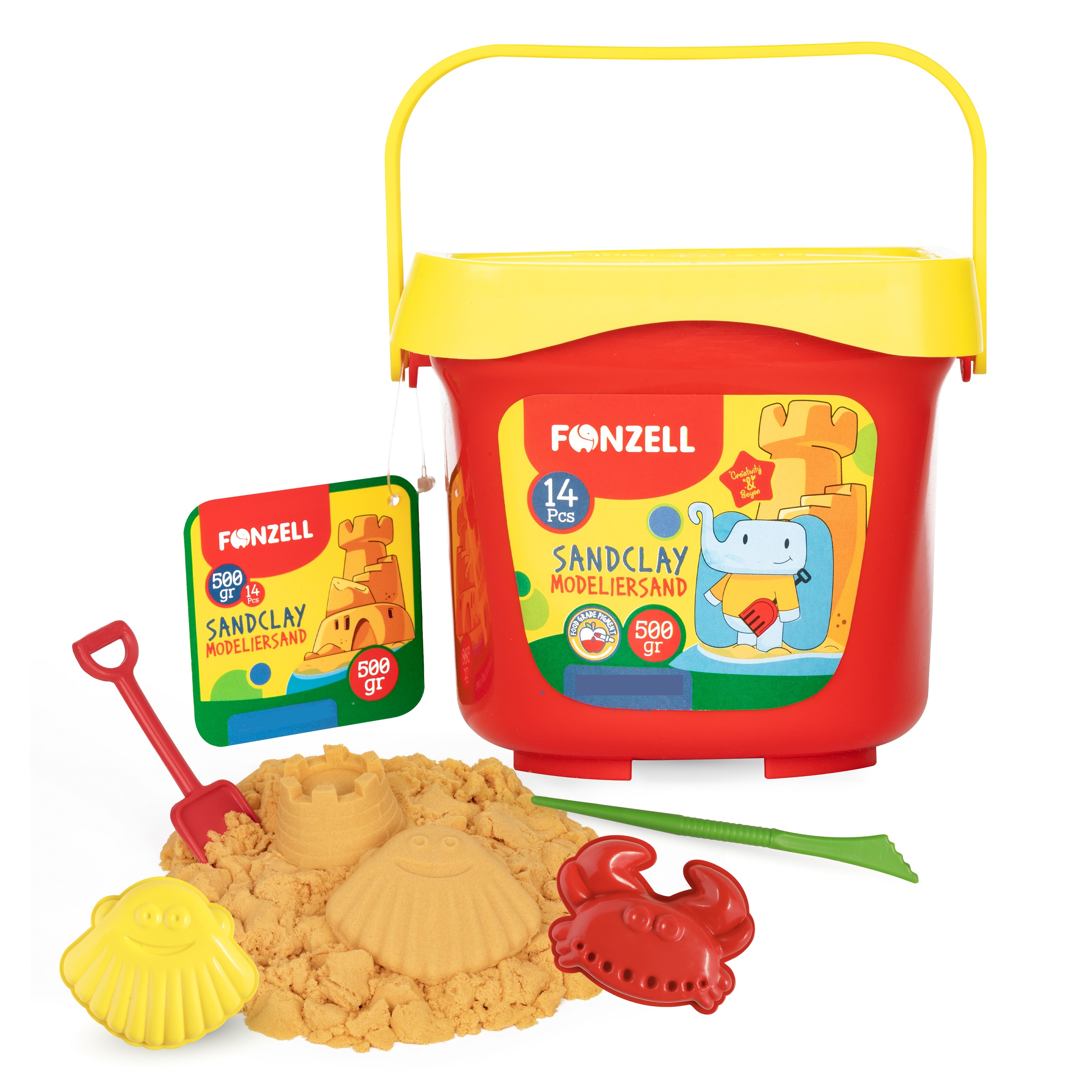 Colour FONZELL Sand Clay (500g) (Sand Pool)