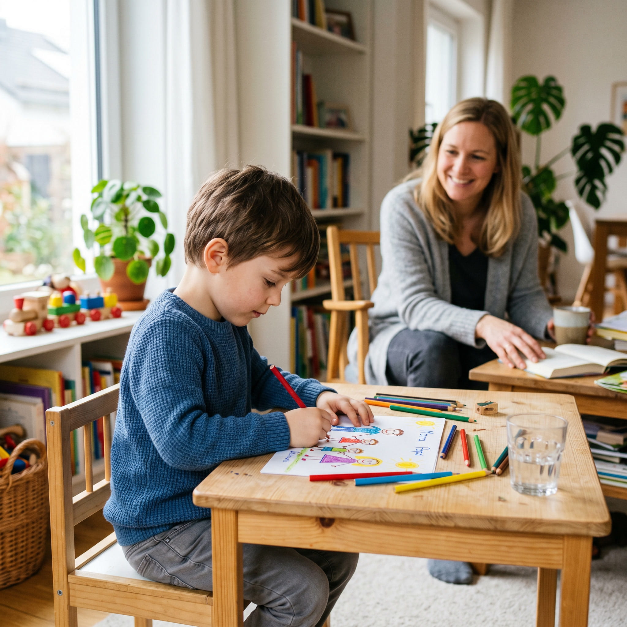 Understanding Children’s Drawings: Emotions & Family Insights
