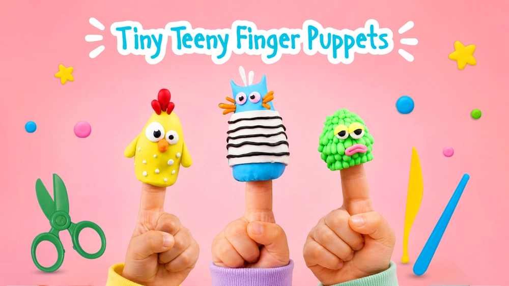 Cute Playdough Animals with FONZELL Soft Clay | Easy Kids Craft